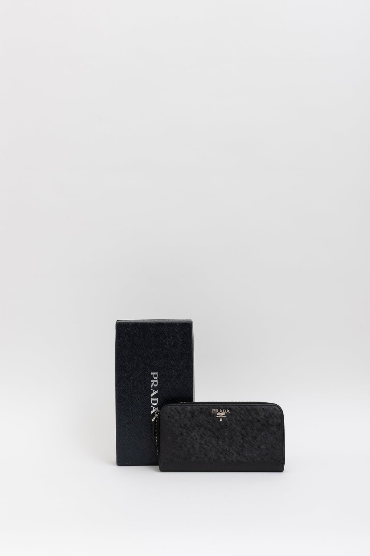 Saffiano Zip Around Long Wallet