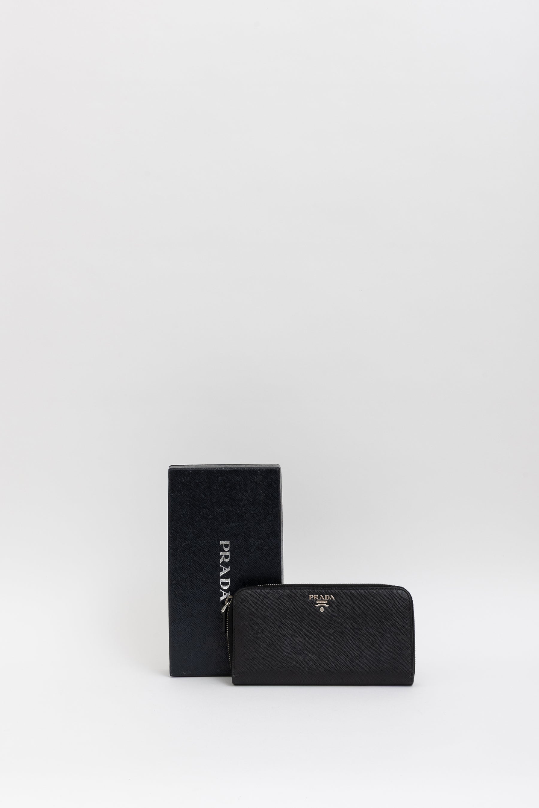 Saffiano Zip Around Long Wallet