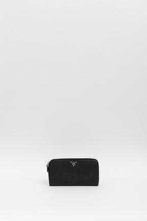 Saffiano Zip Around Long Wallet
