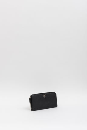 Saffiano Zip Around Long Wallet