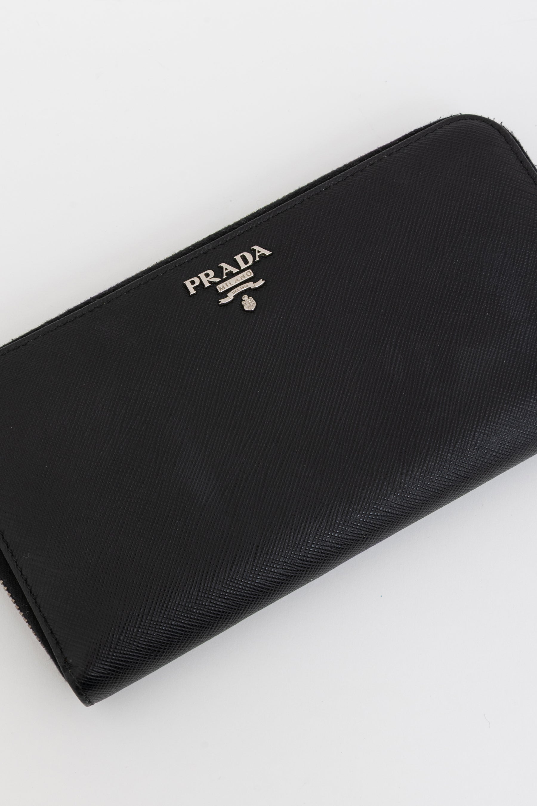 Saffiano Zip Around Long Wallet