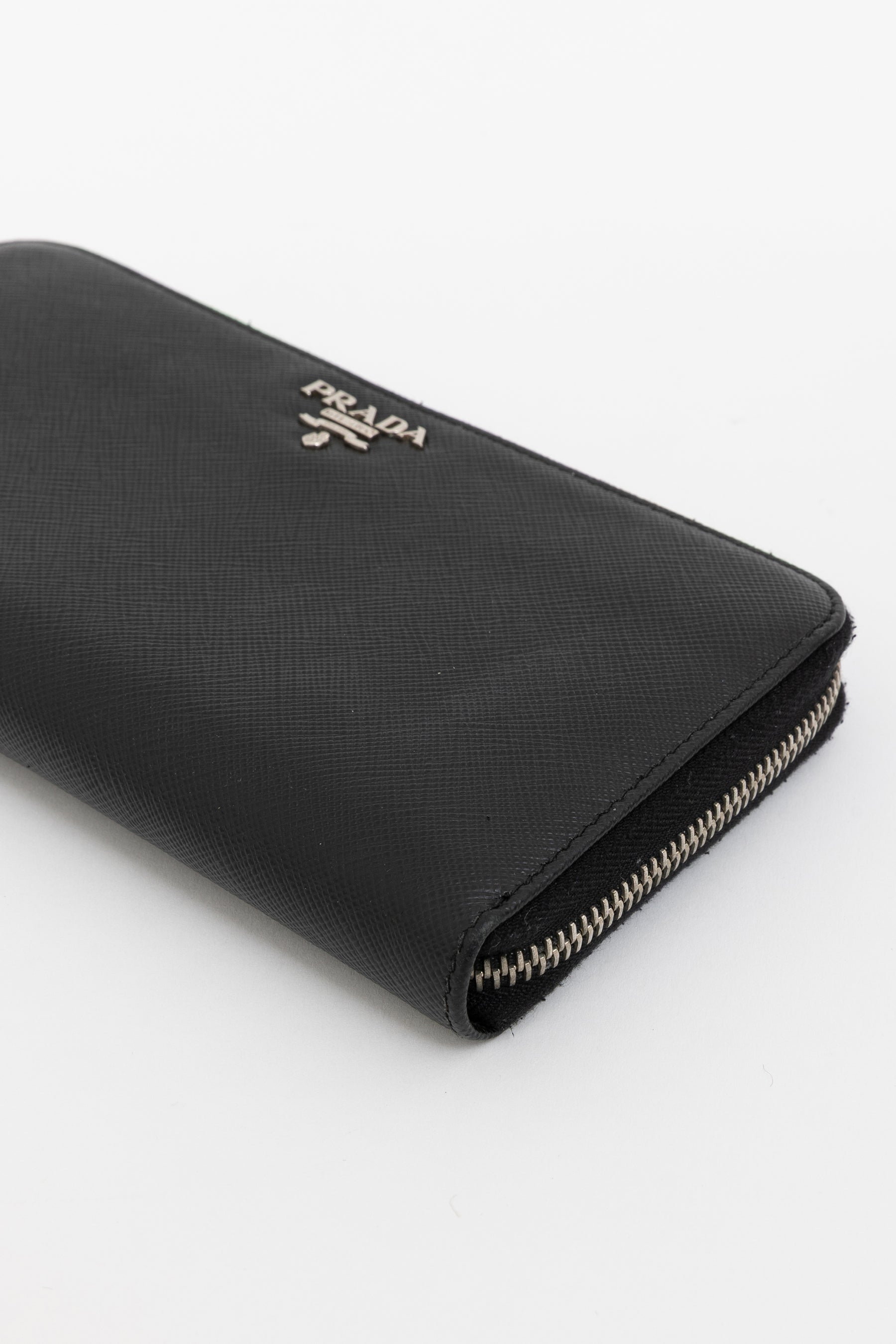 Saffiano Zip Around Long Wallet