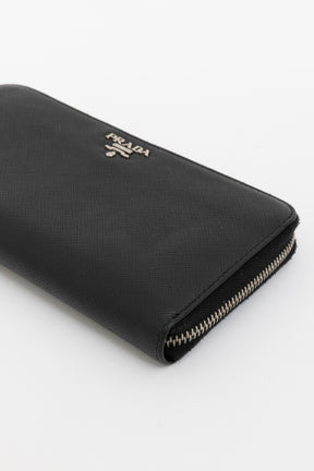 Saffiano Zip Around Long Wallet