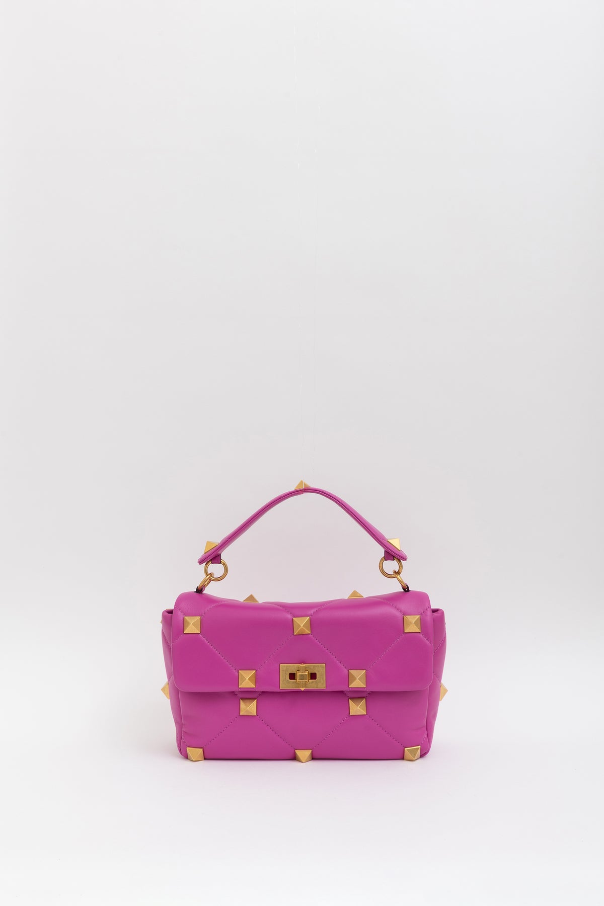 Roman Stud Medium Shoulder Bag