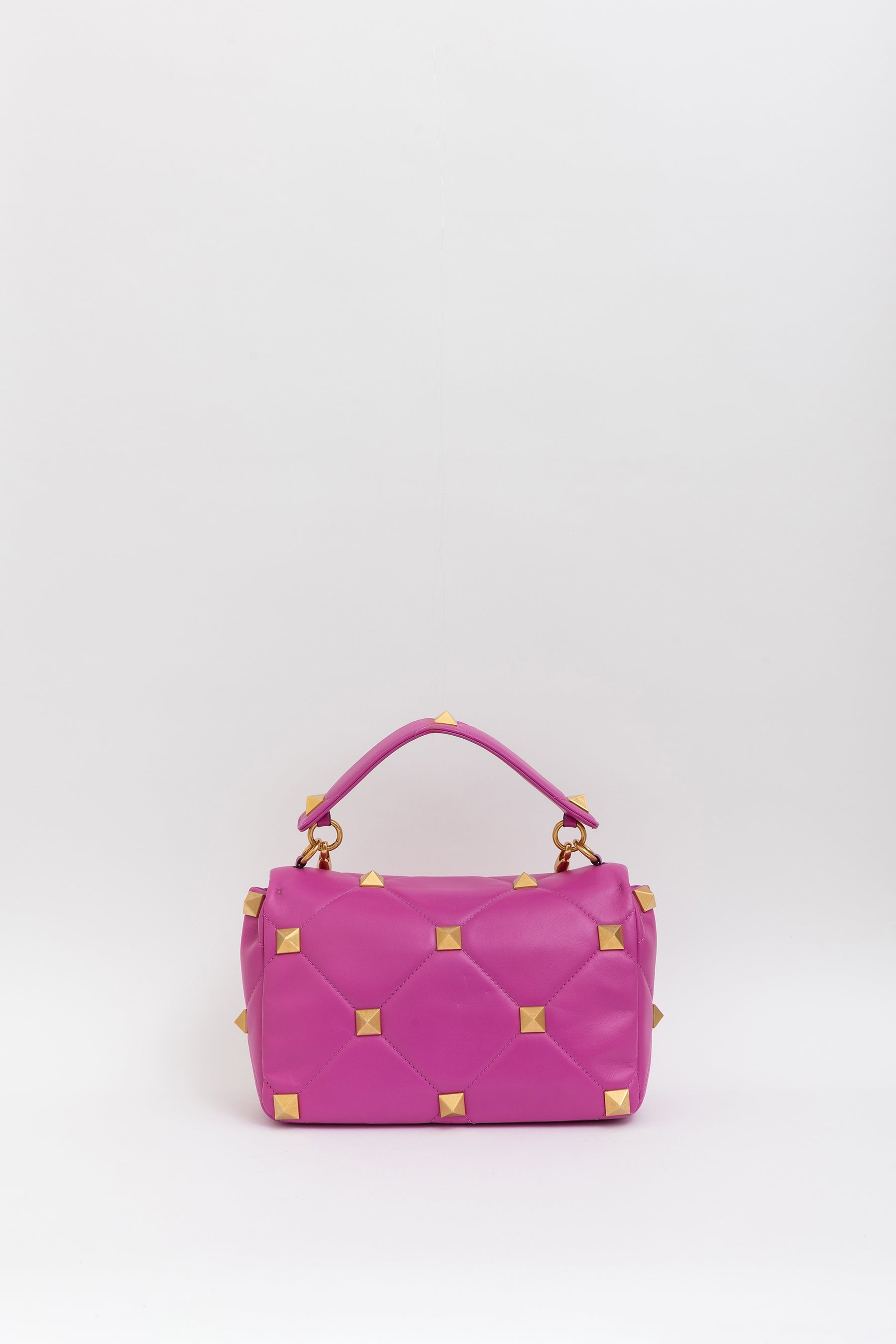 Roman Stud Medium Shoulder Bag