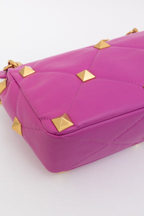 Roman Stud Medium Shoulder Bag