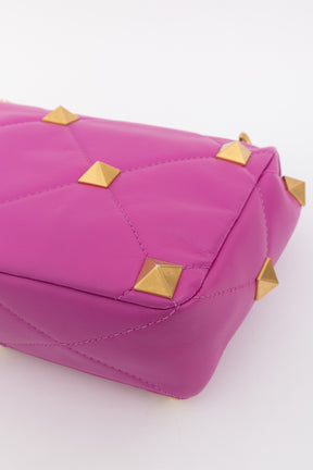 Roman Stud Medium Shoulder Bag