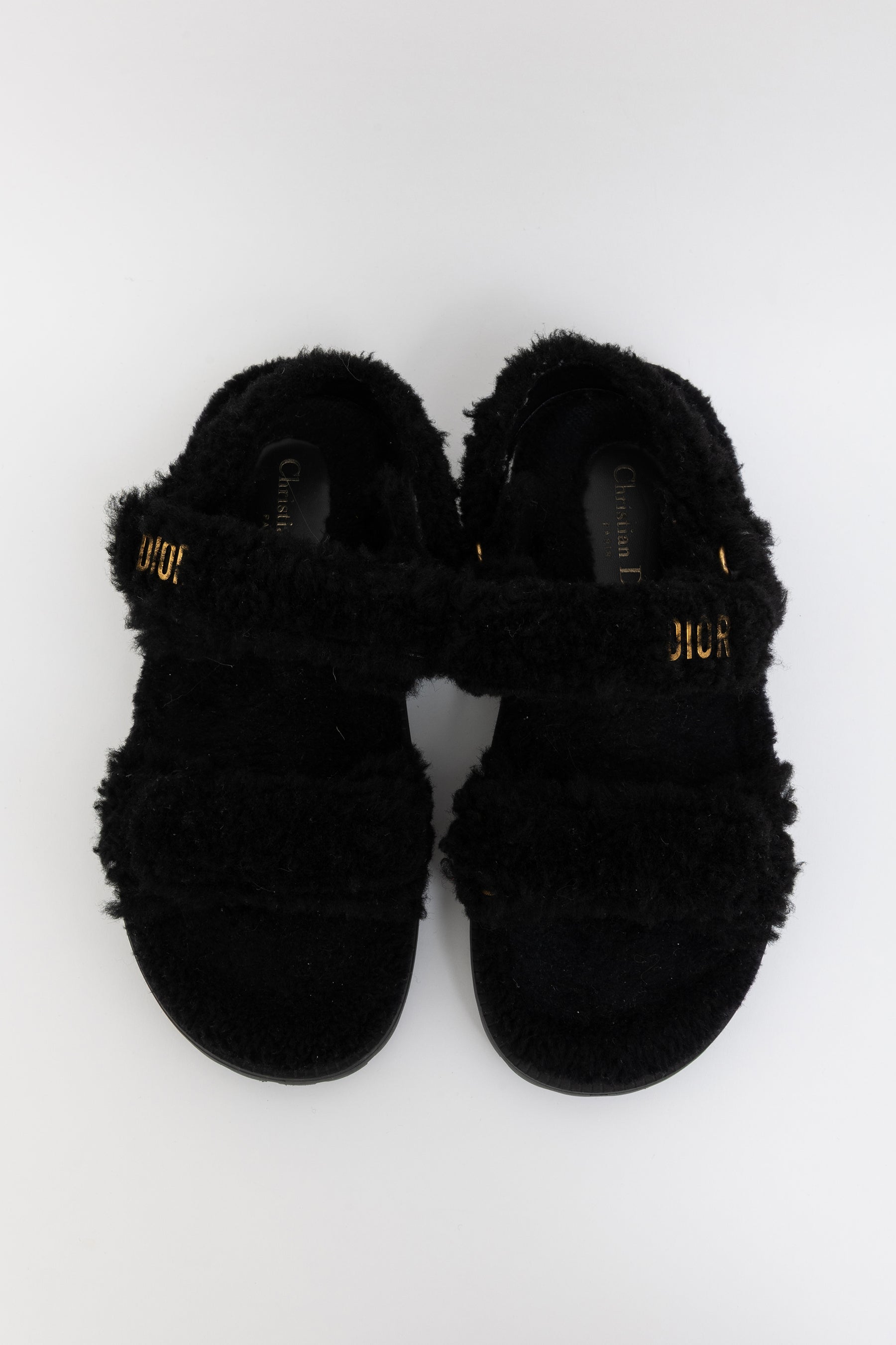 Dioract Shearling Sandals
