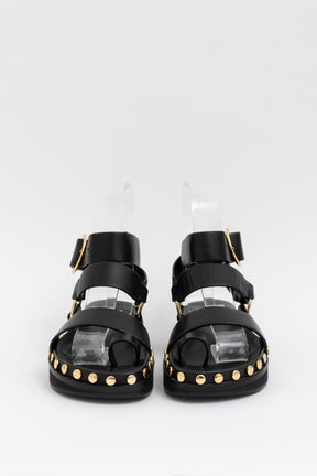 Nirvy Studded Platform Sandals