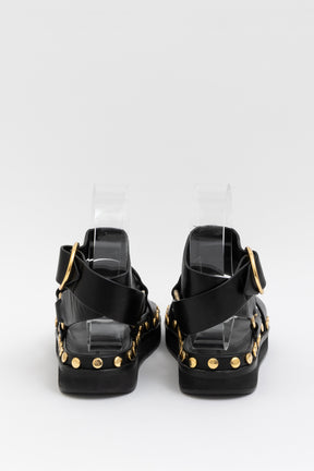 Nirvy Studded Platform Sandals