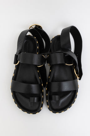 Nirvy Studded Platform Sandals