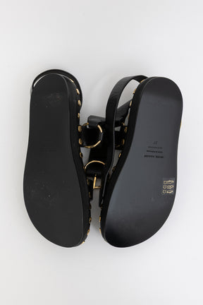 Nirvy Studded Platform Sandals