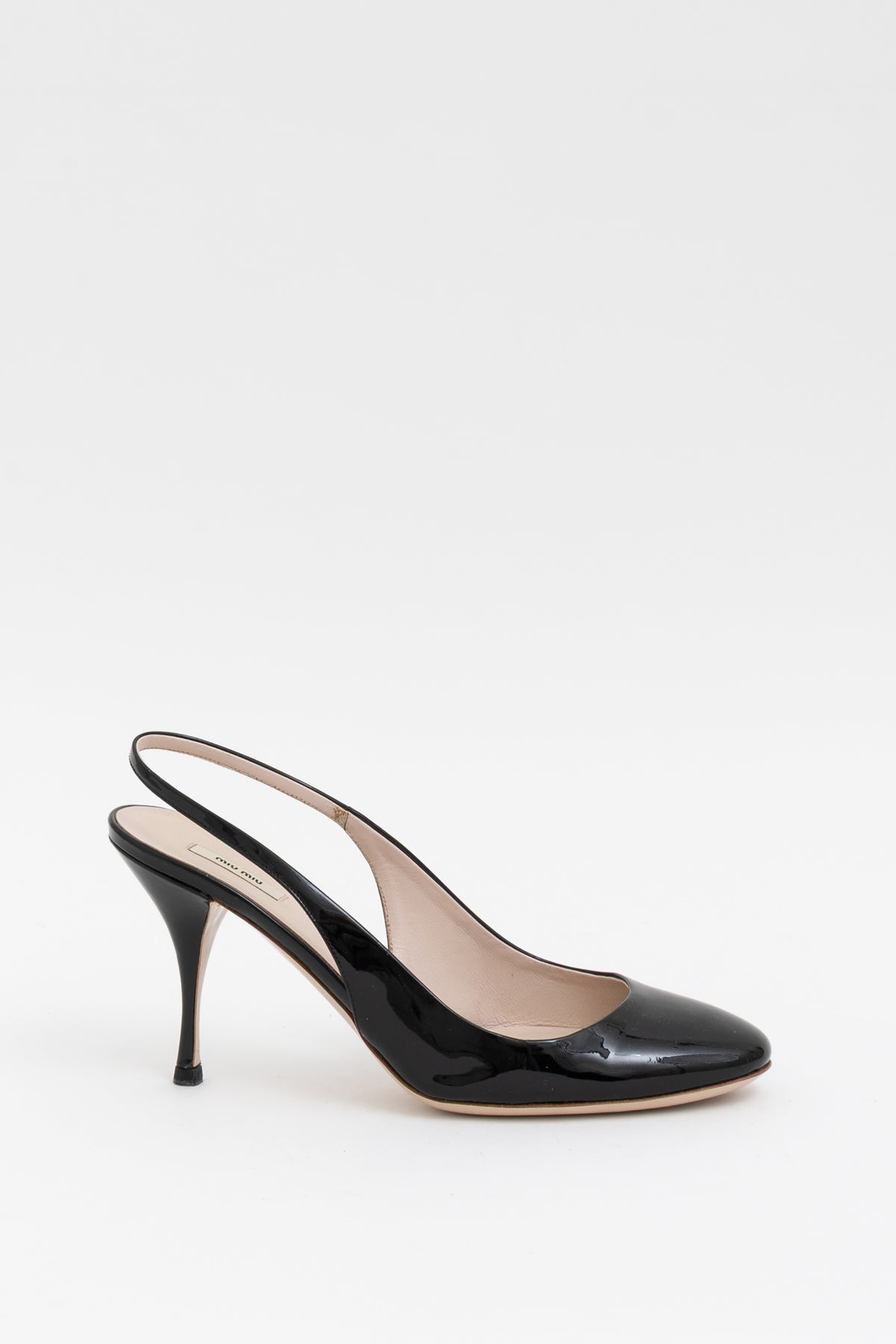 Patent Slingback Pumps