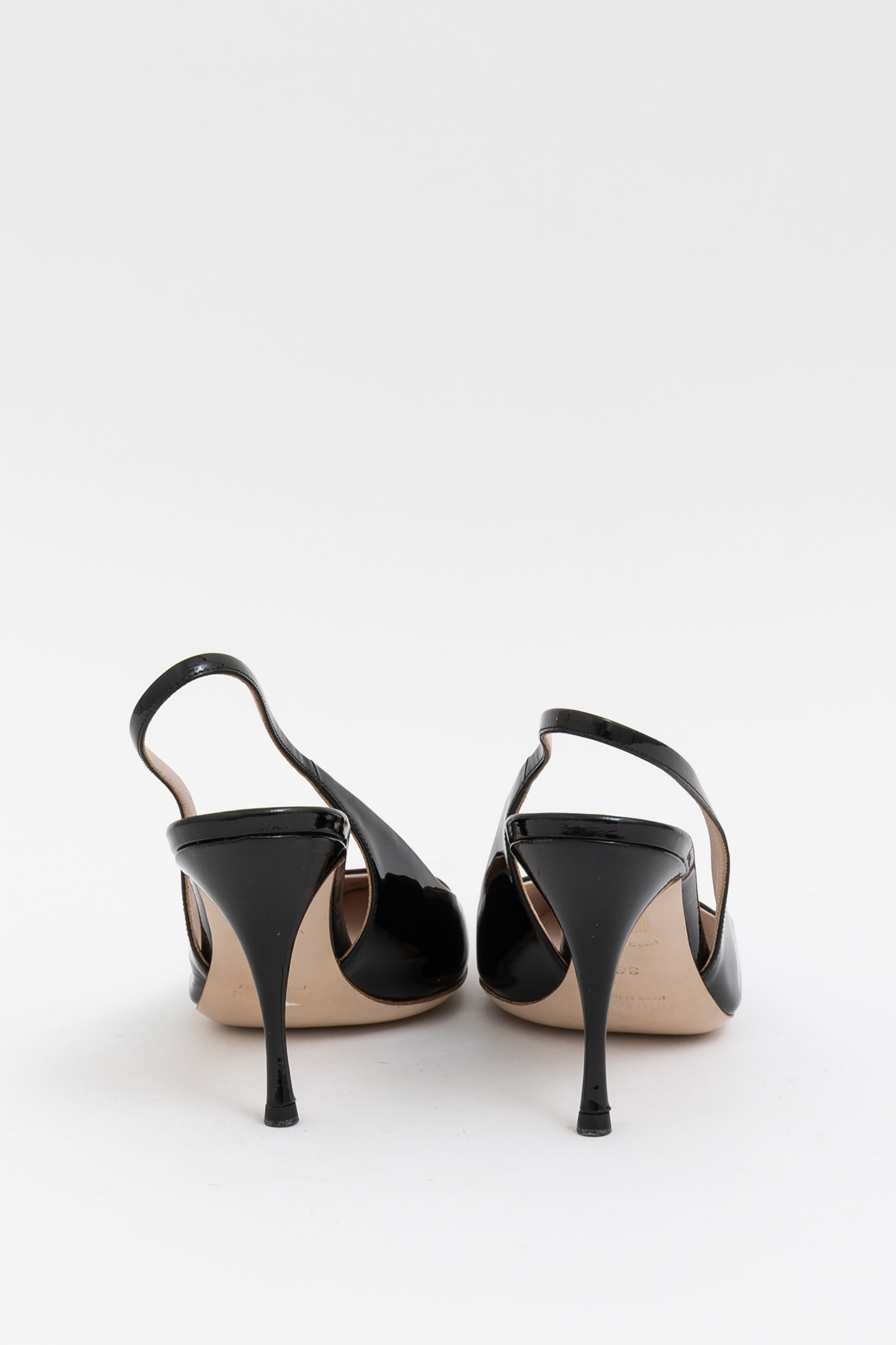 Patent Slingback Pumps