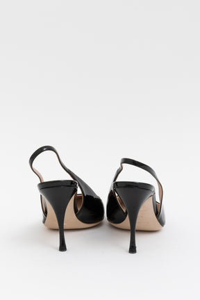 Patent Slingback Pumps