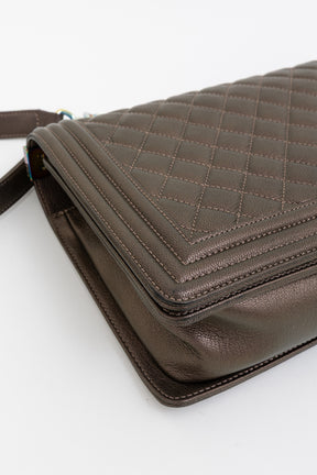 Medium Boy Bag with Rainbow Hardware