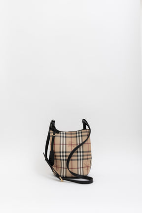 Small Lorne Haymarket Check Bucket Bag