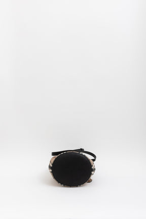 Small Lorne Haymarket Check Bucket Bag