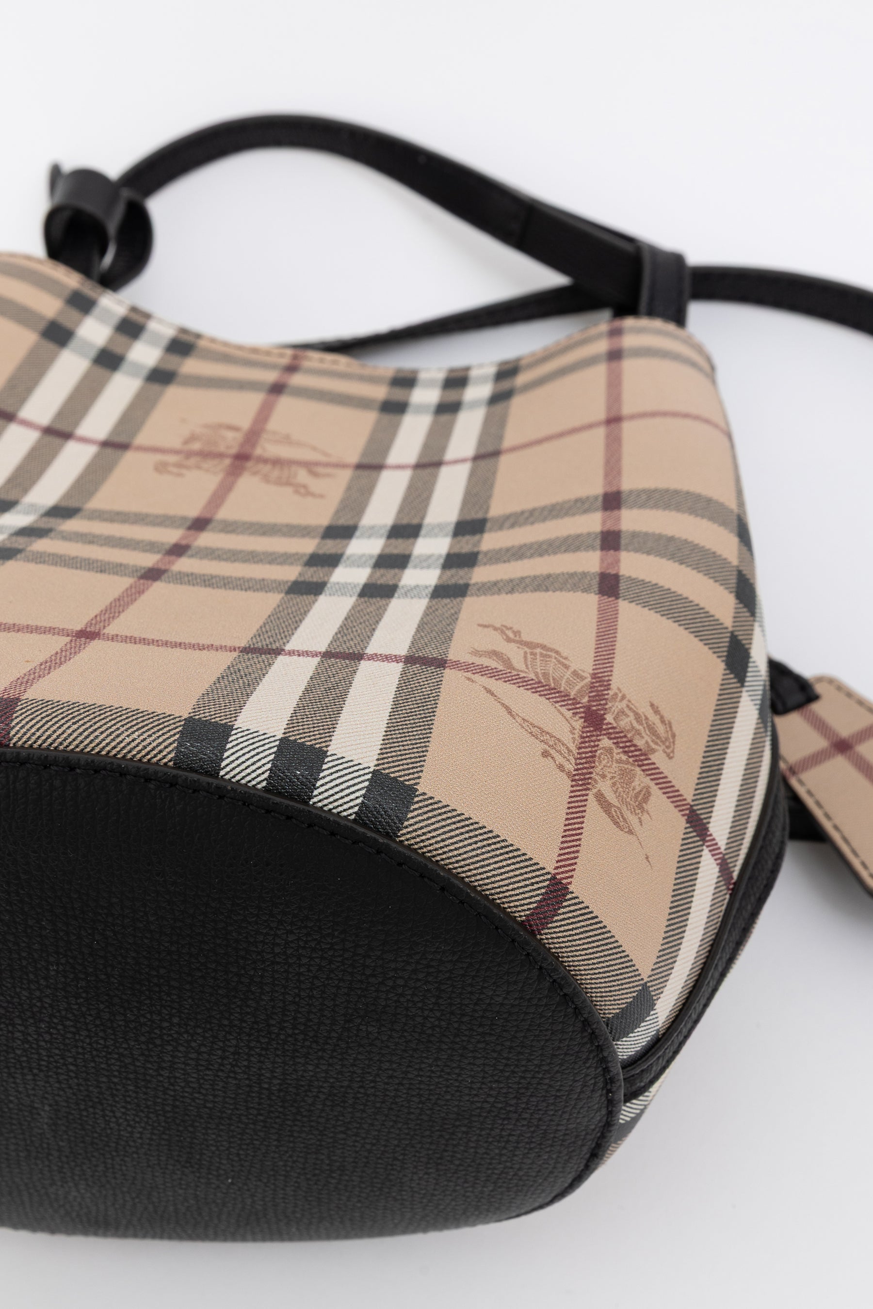 Small Lorne Haymarket Check Bucket Bag