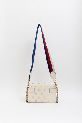 Broadway Pearly Bee Embellished Mini Shoulder Bag