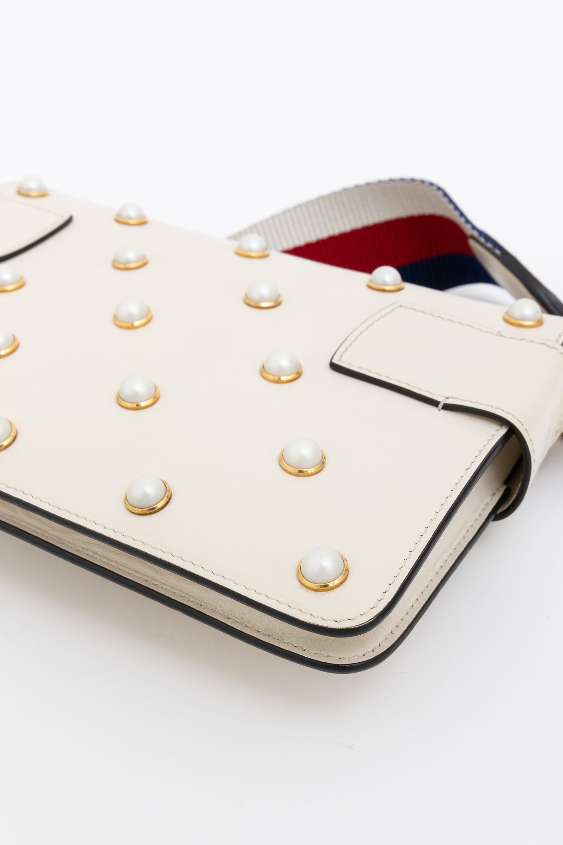 Broadway Pearly Bee Embellished Mini Shoulder Bag