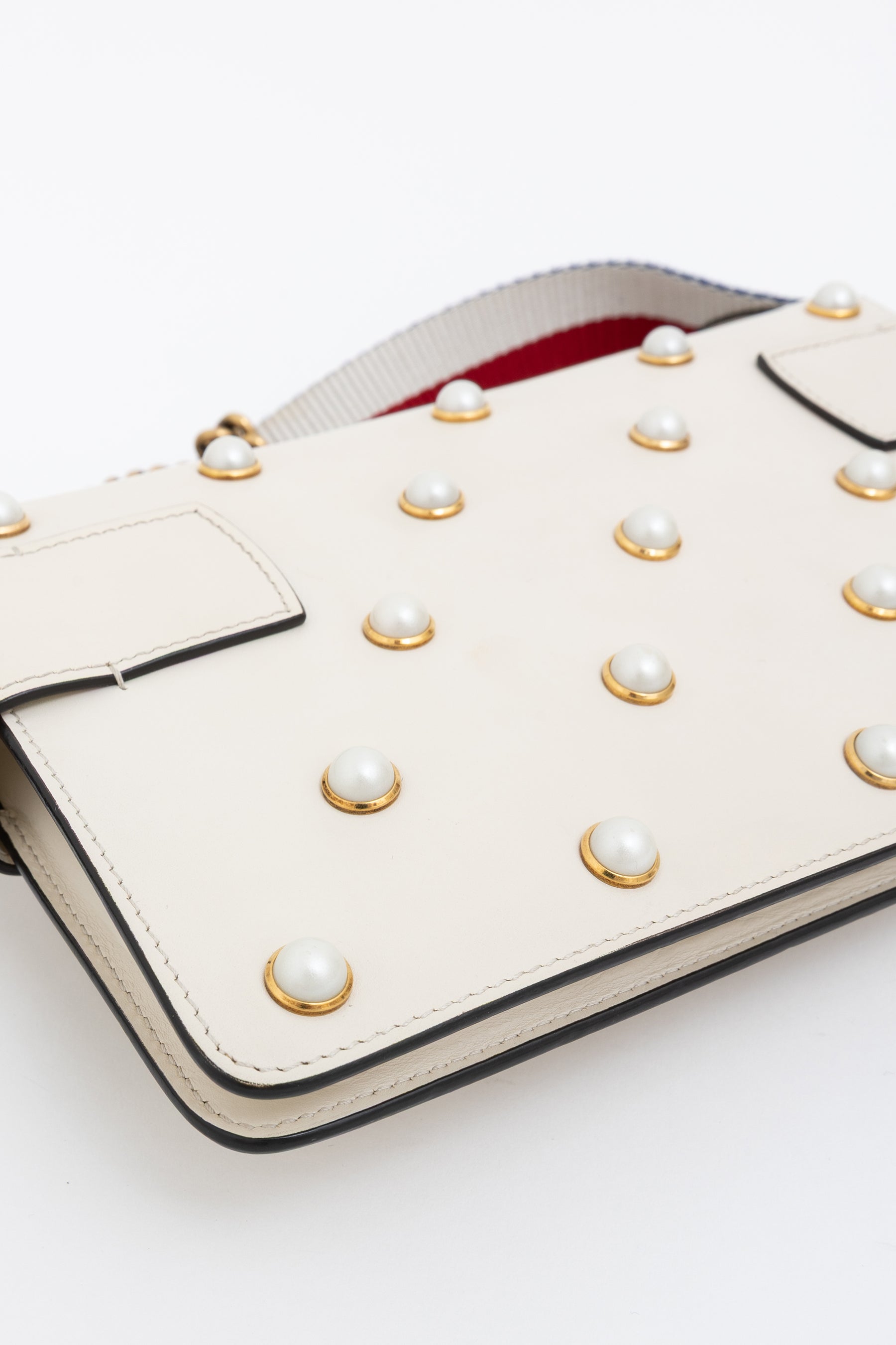 Broadway Pearly Bee Embellished Mini Shoulder Bag