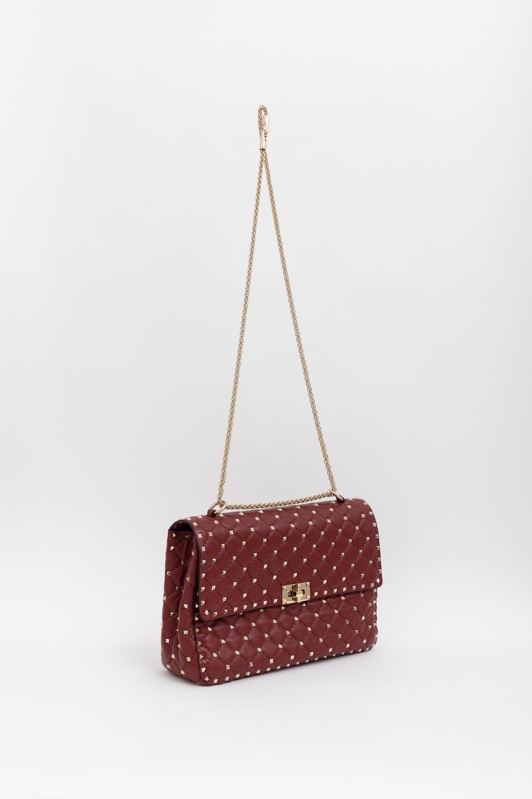 Rockstud Spike Chain Bag