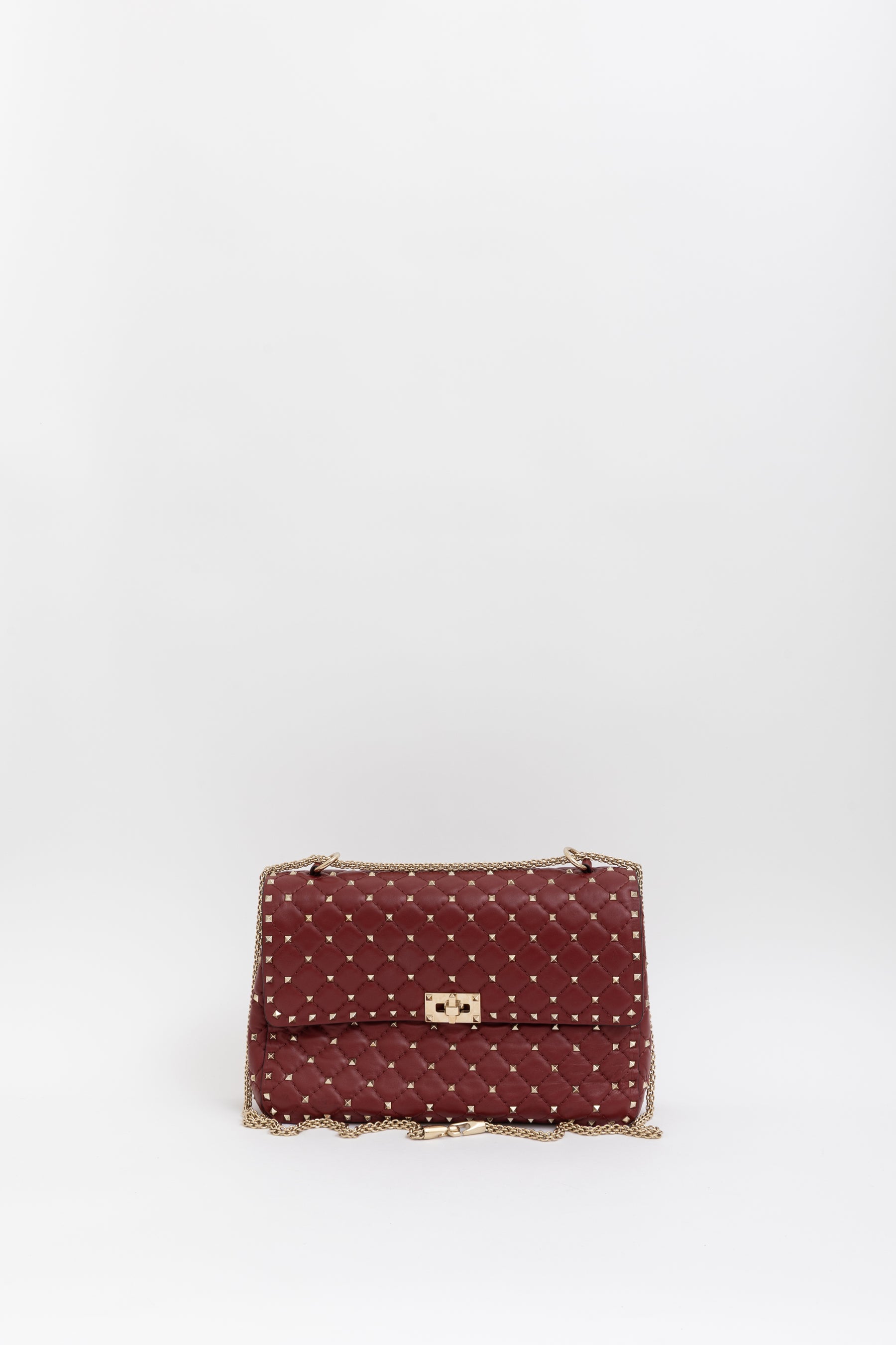 Rockstud Spike Chain Bag