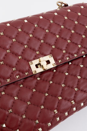 Rockstud Spike Chain Bag