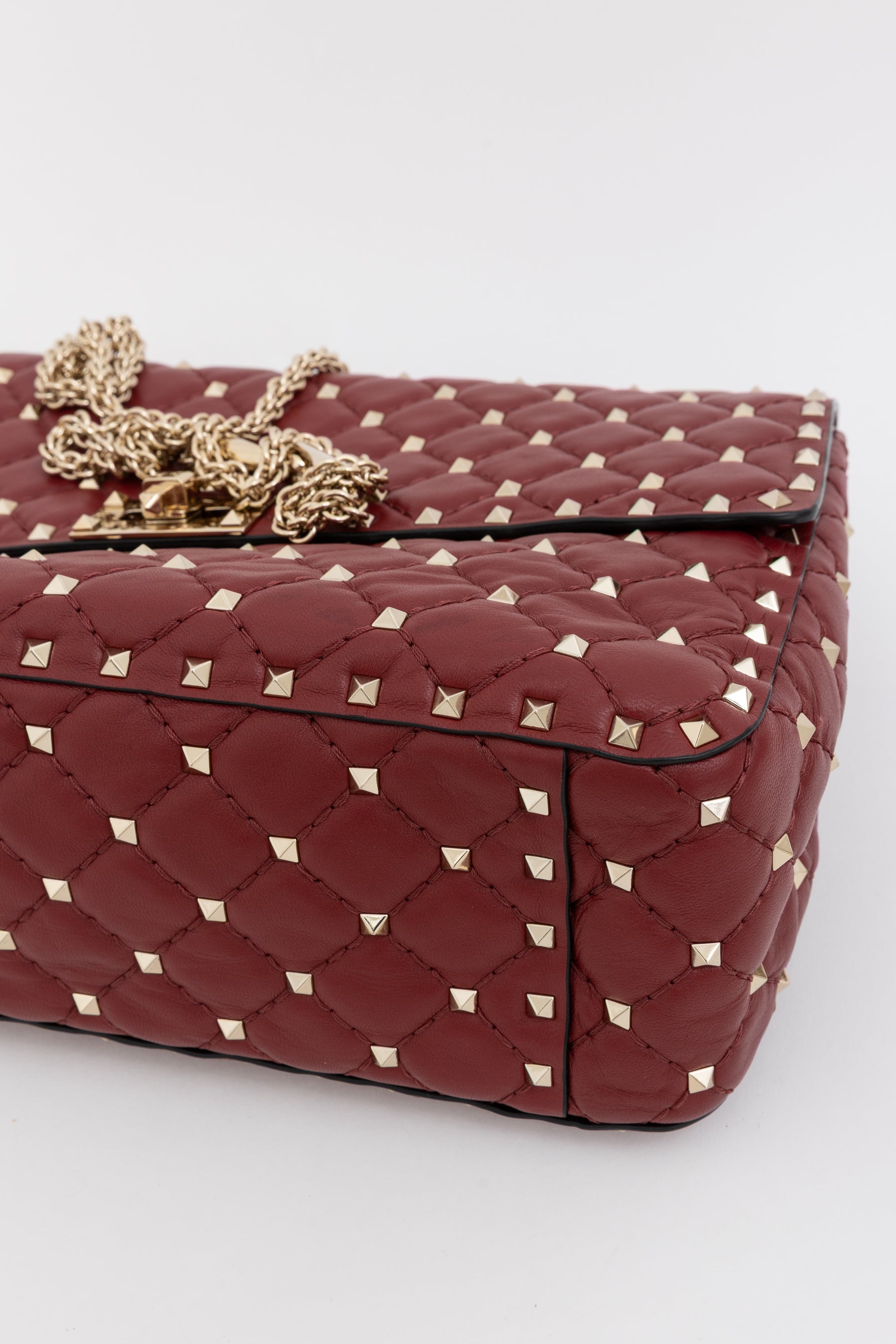 Rockstud Spike Chain Bag