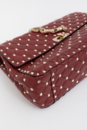 Rockstud Spike Chain Bag