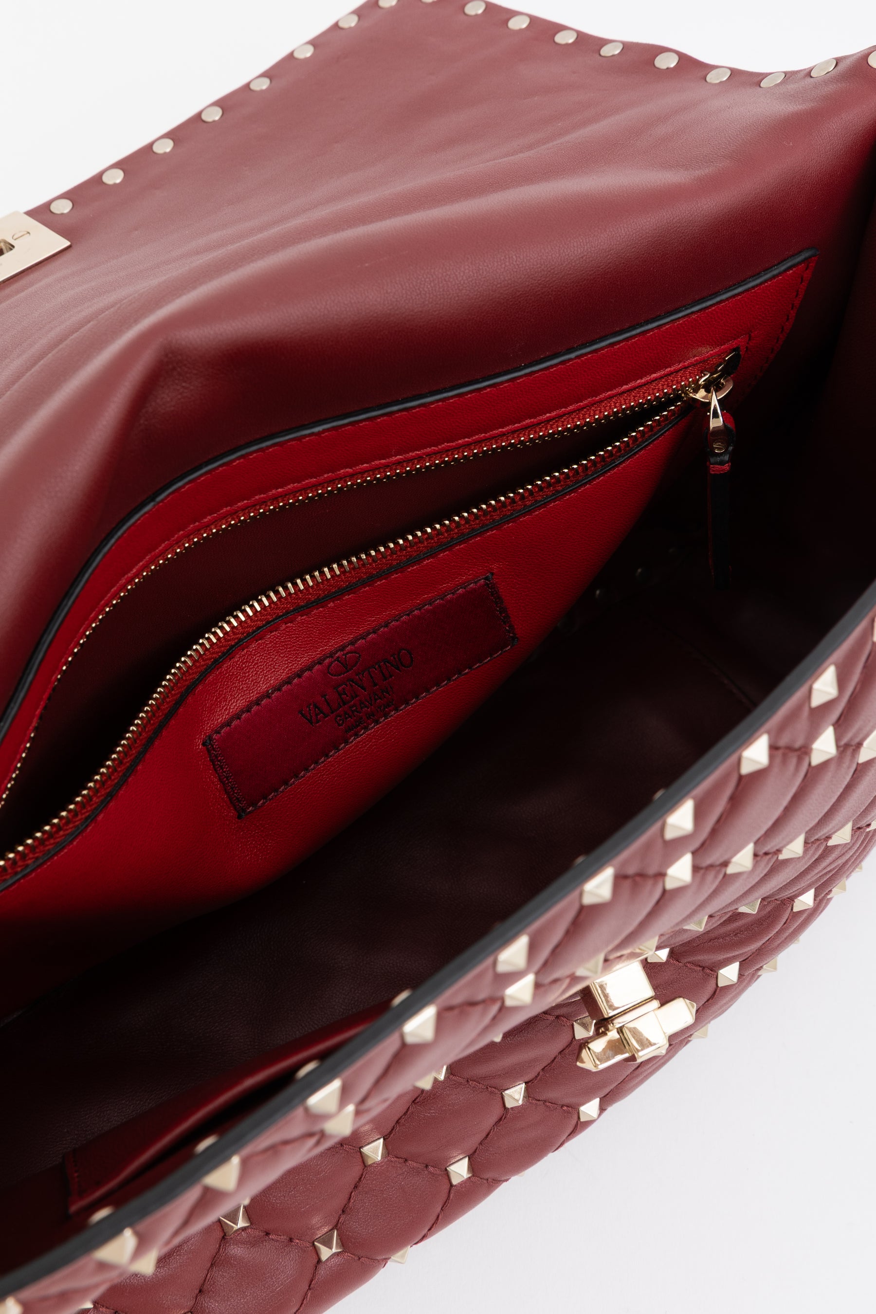 Rockstud Spike Chain Bag