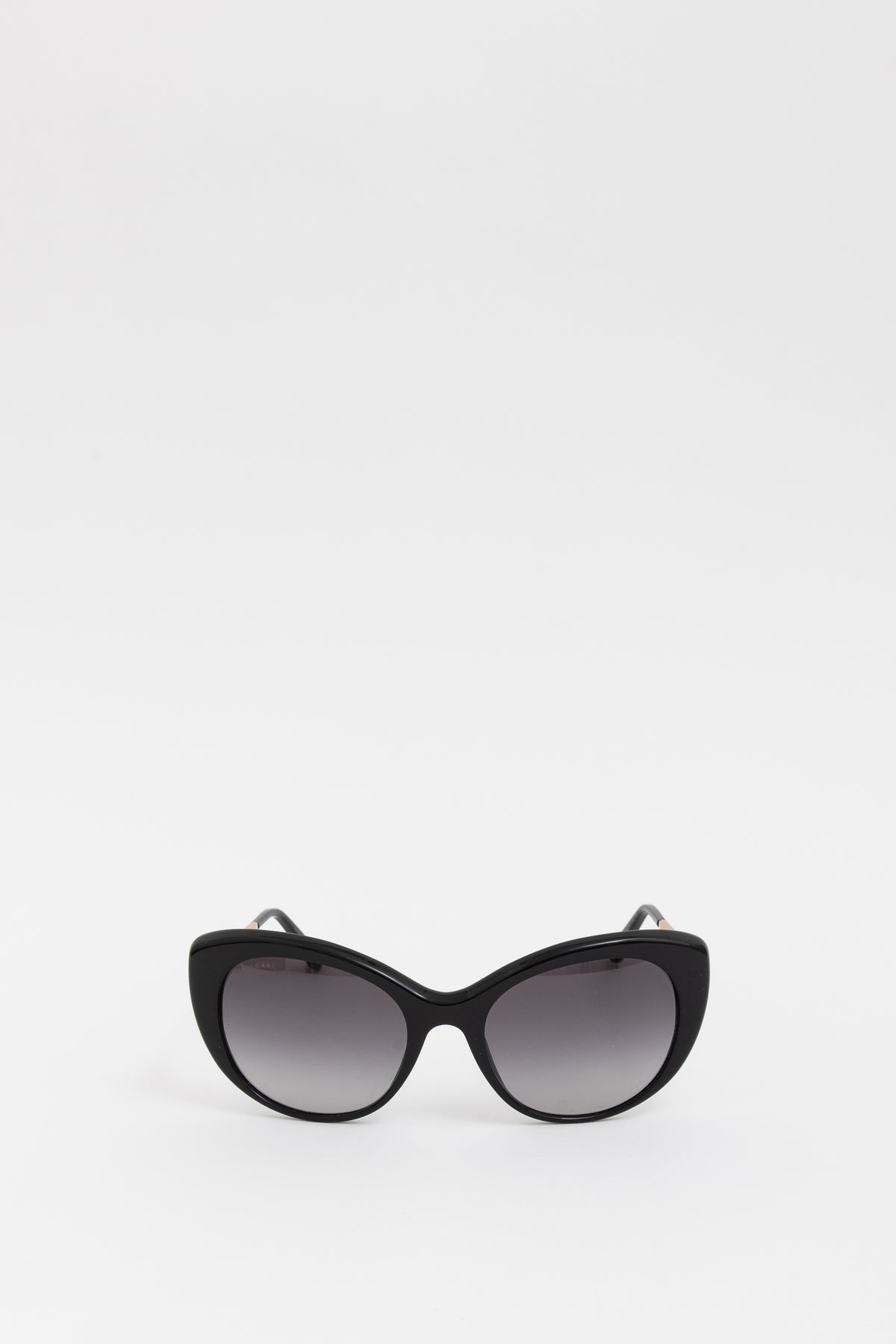 Black Gradient Cat Eye Sunglasses