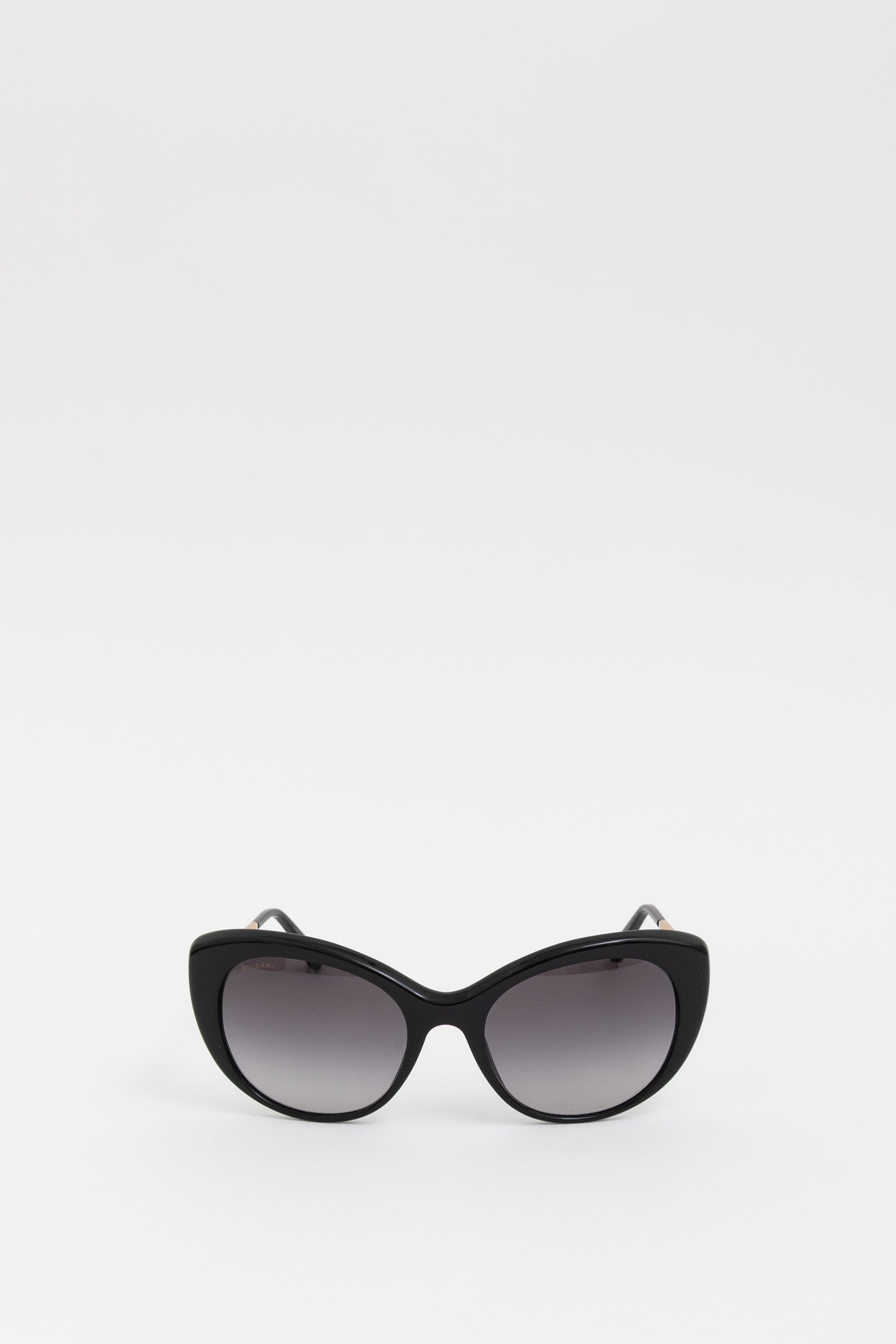Black Gradient Cat Eye Sunglasses