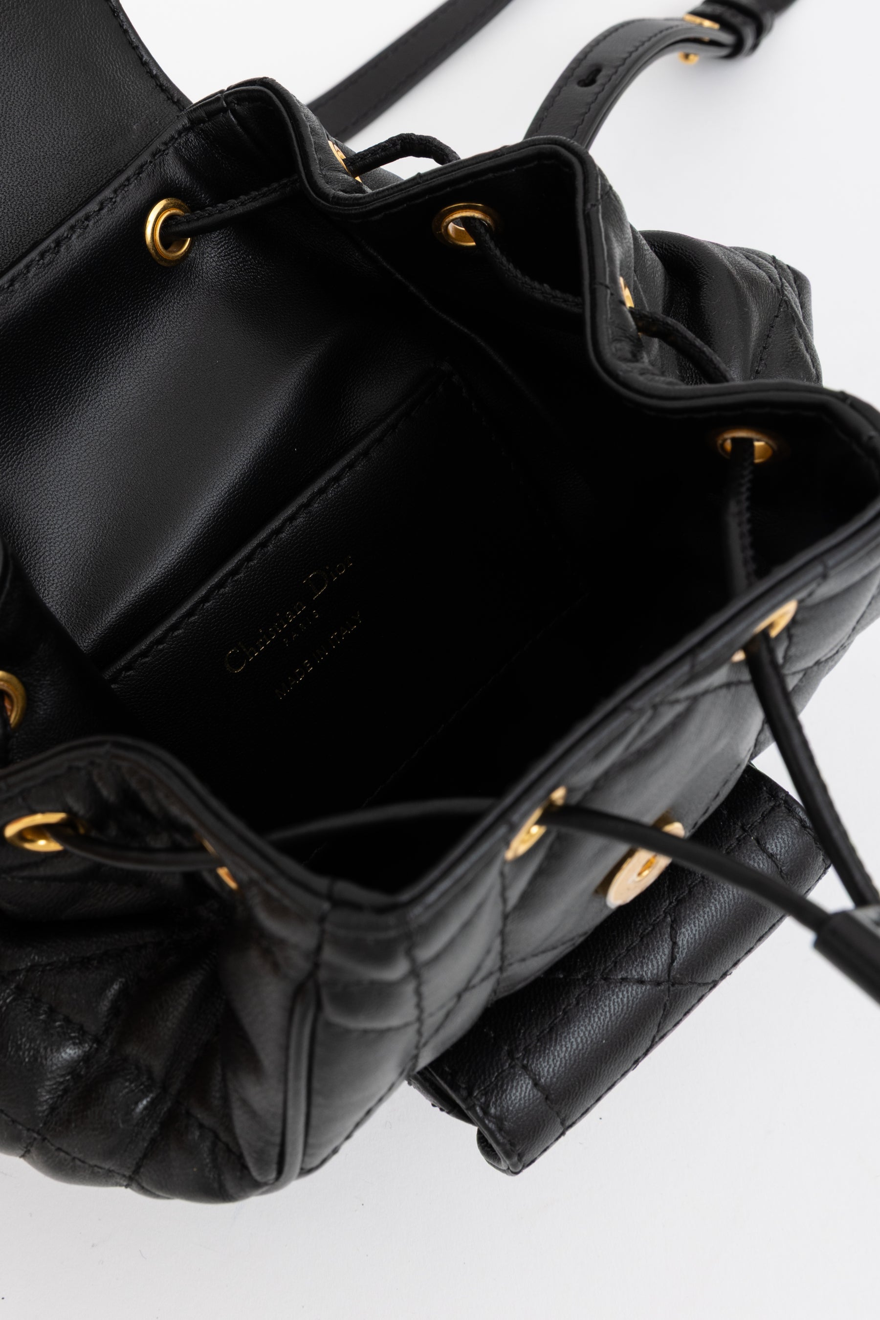 Small Dior Caro Backpack