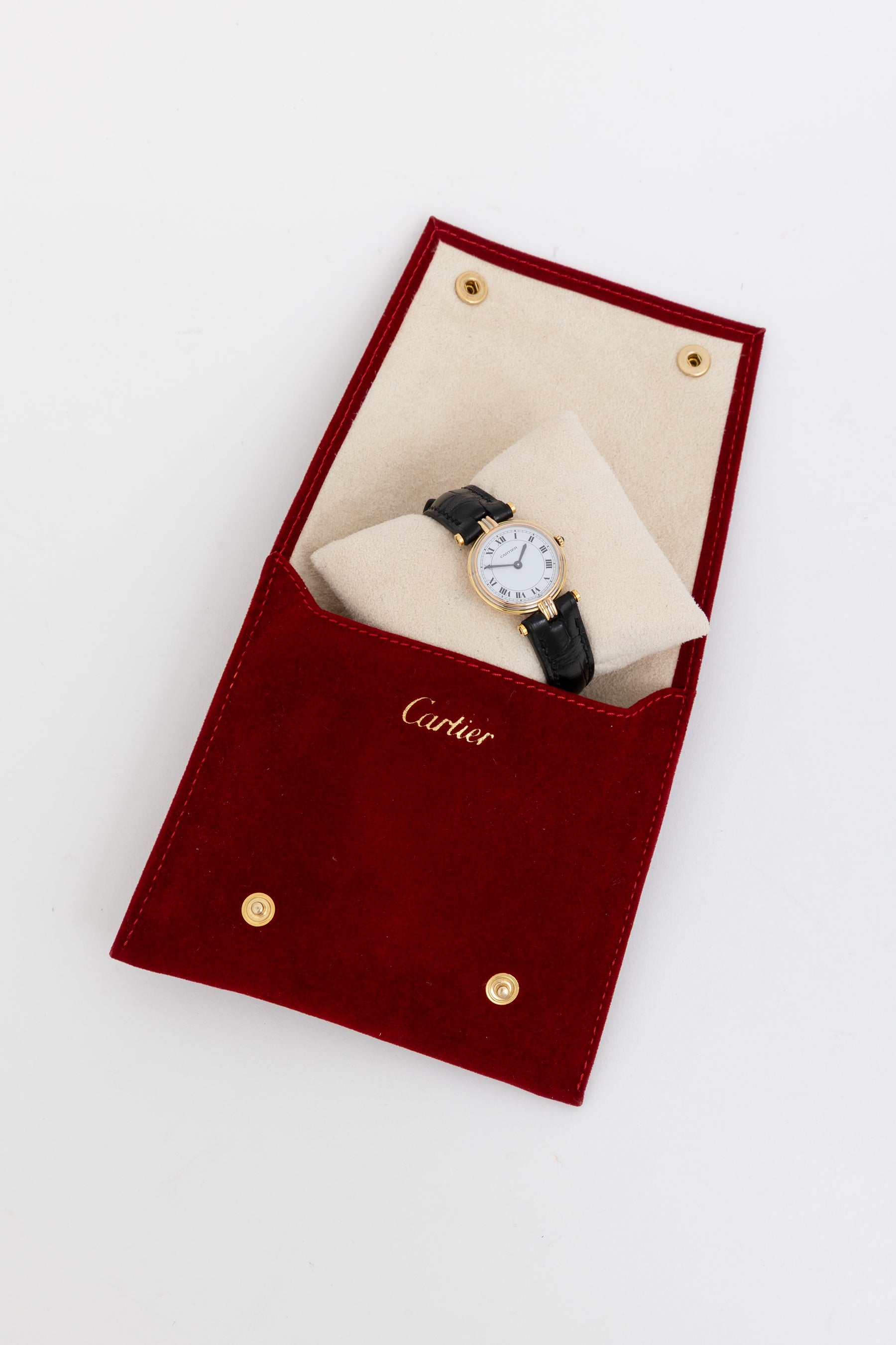 Trinity Vendôme 18k Tricolor Gold Wristwatch