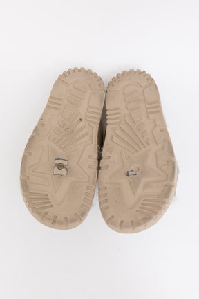 Platform Shearling D-Cross Slides