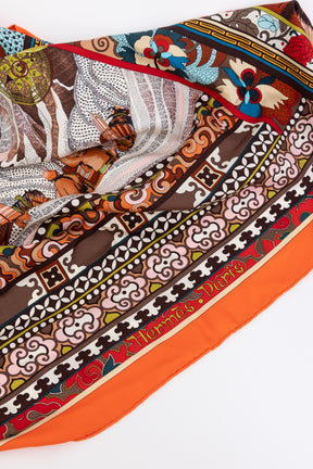 La Femme aux Semelles de Vent Silk Twill Scarf