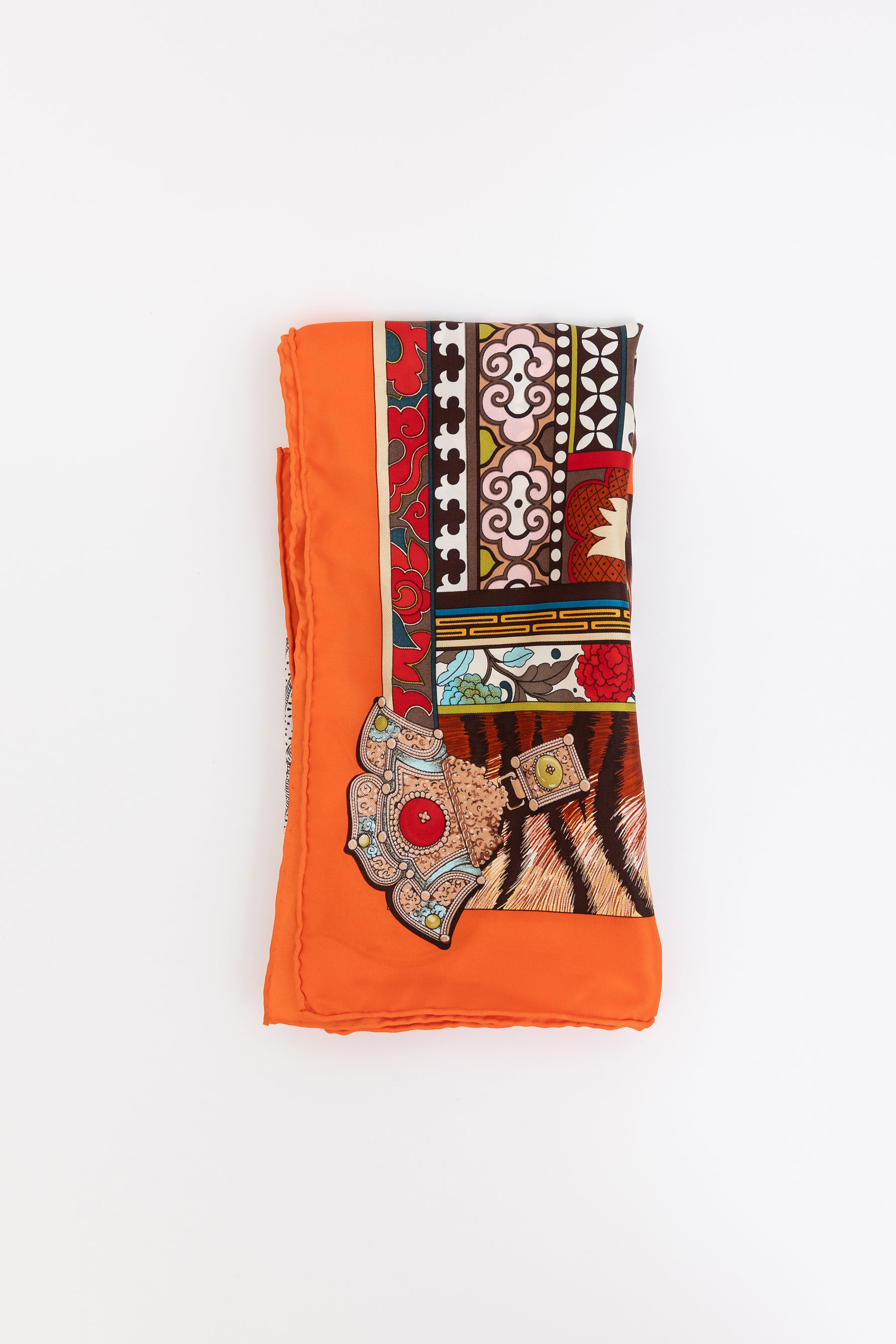 La Femme aux Semelles de Vent Silk Twill Scarf