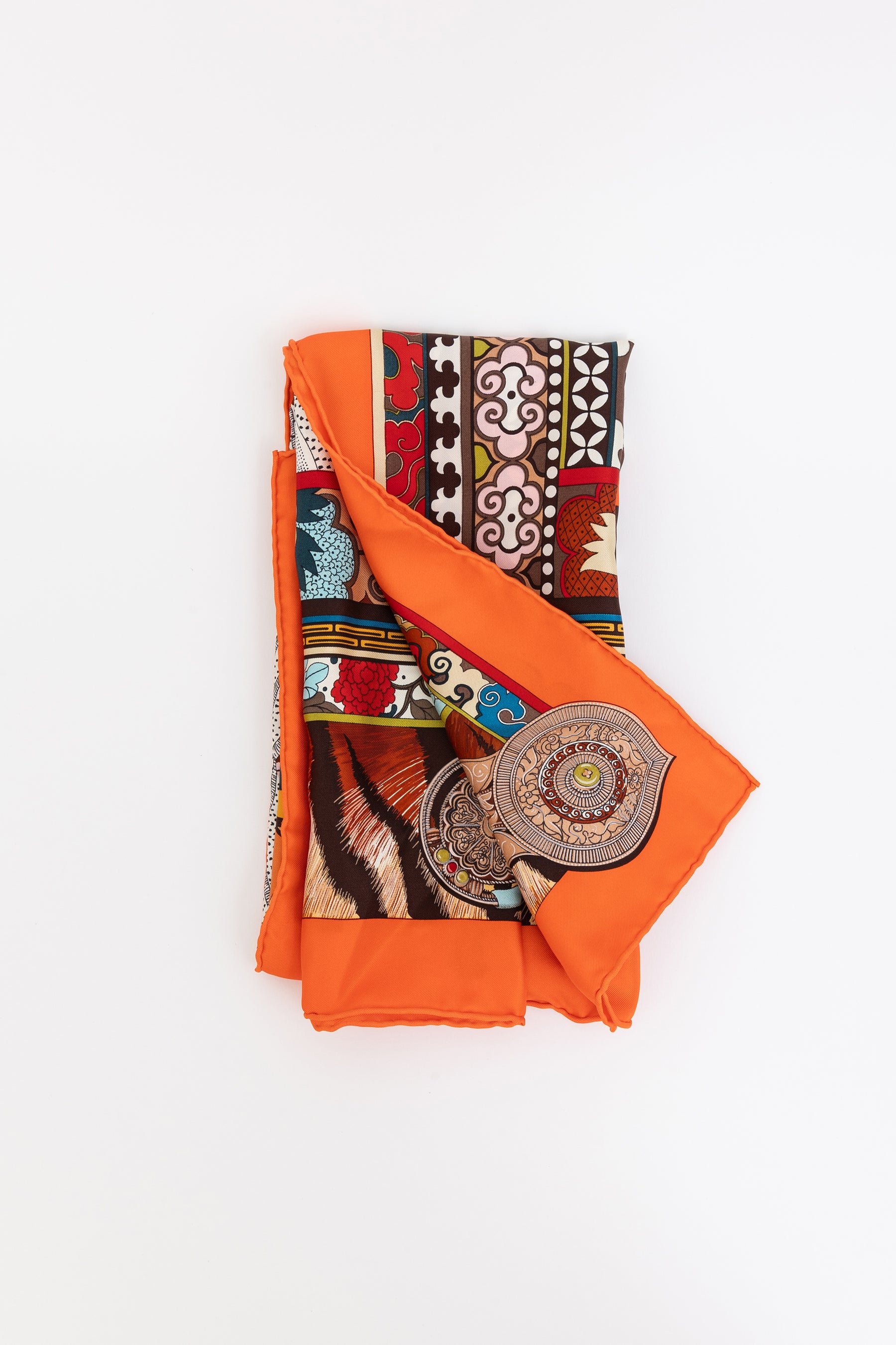 La Femme aux Semelles de Vent Silk Twill Scarf