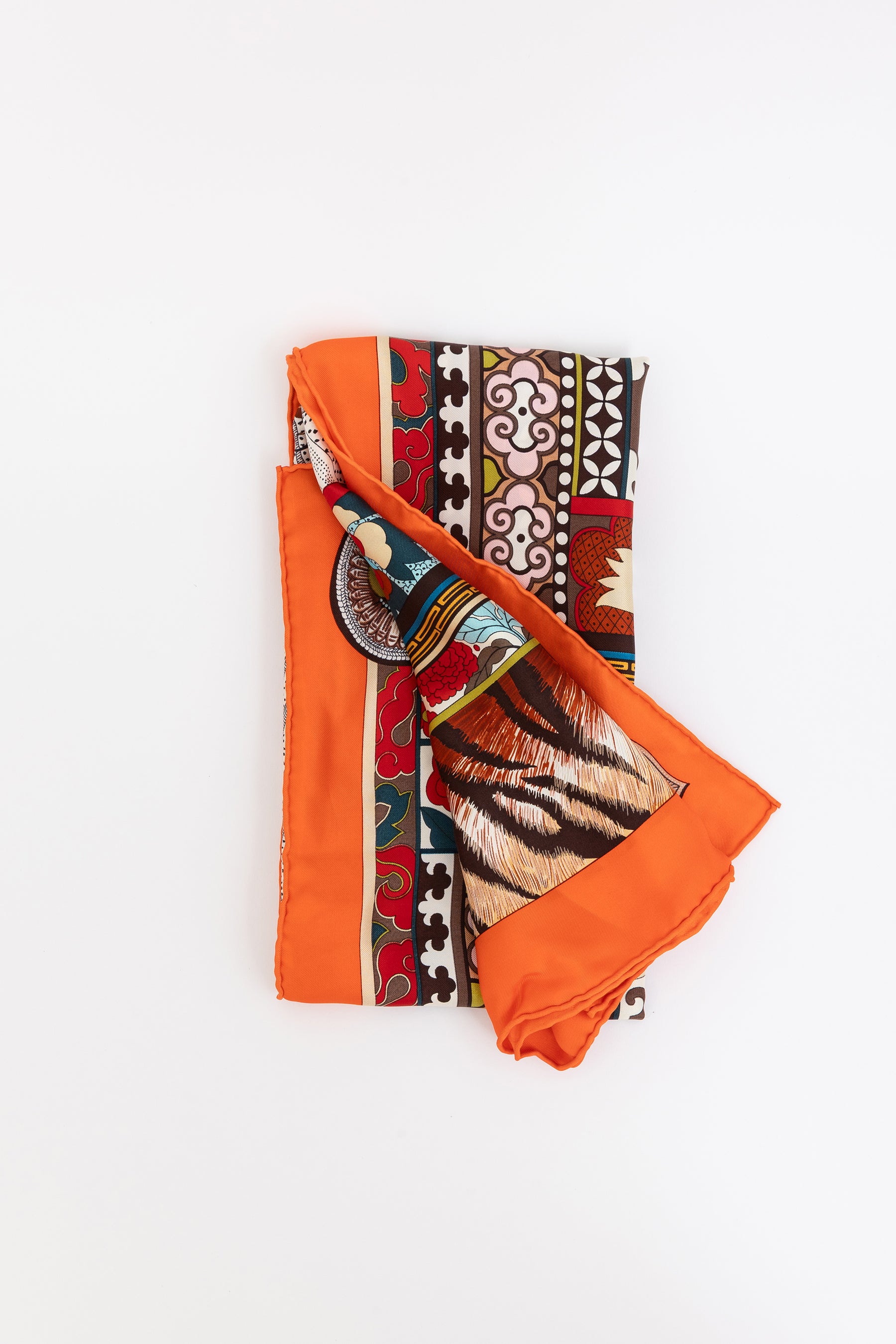 La Femme aux Semelles de Vent Silk Twill Scarf