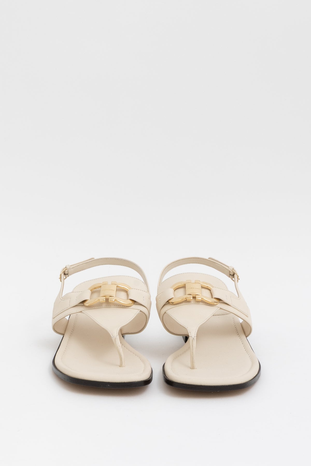Gancini-Buckle Sandals