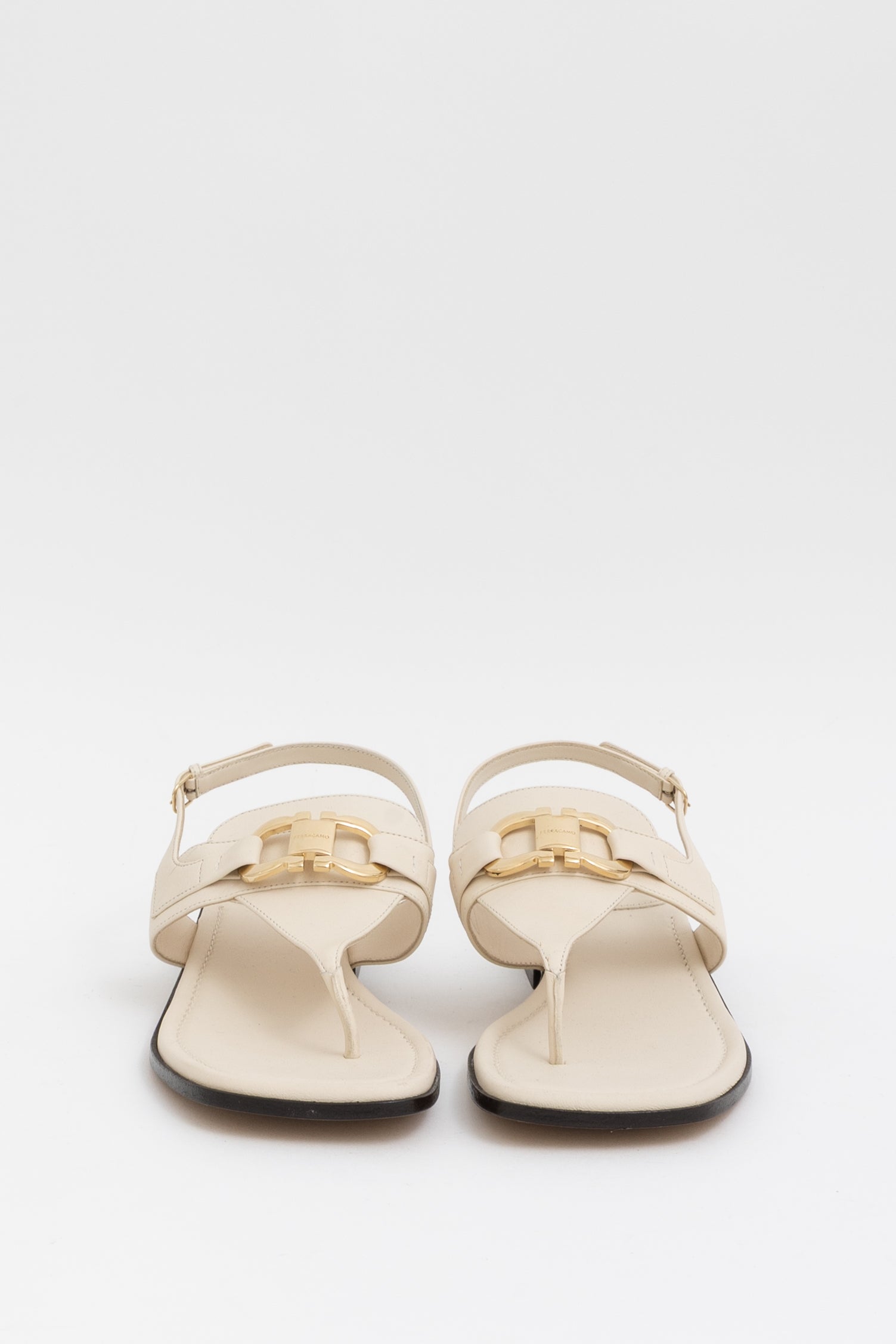 Gancini-Buckle Sandals