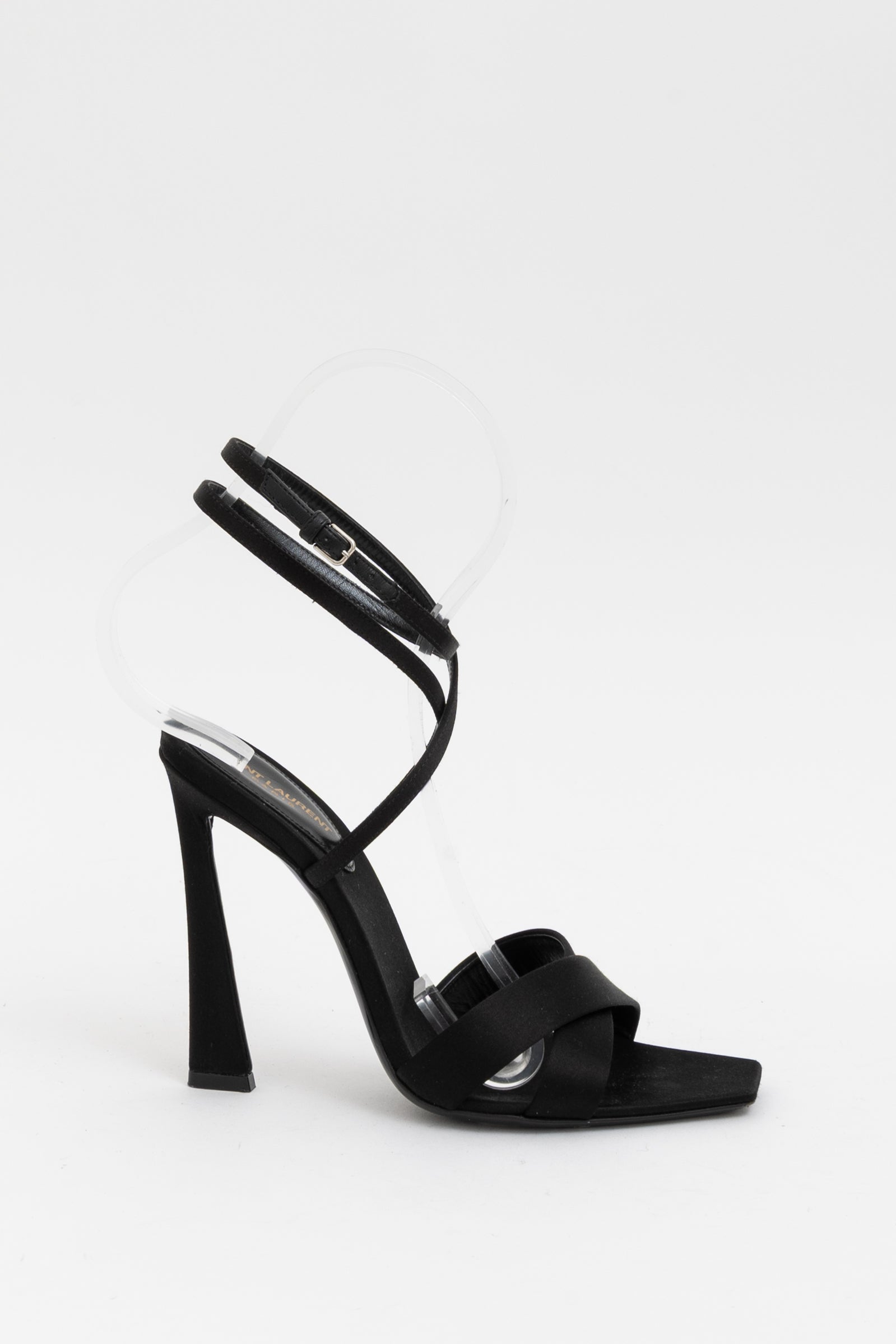Corinne Satin Crêpe Sandals