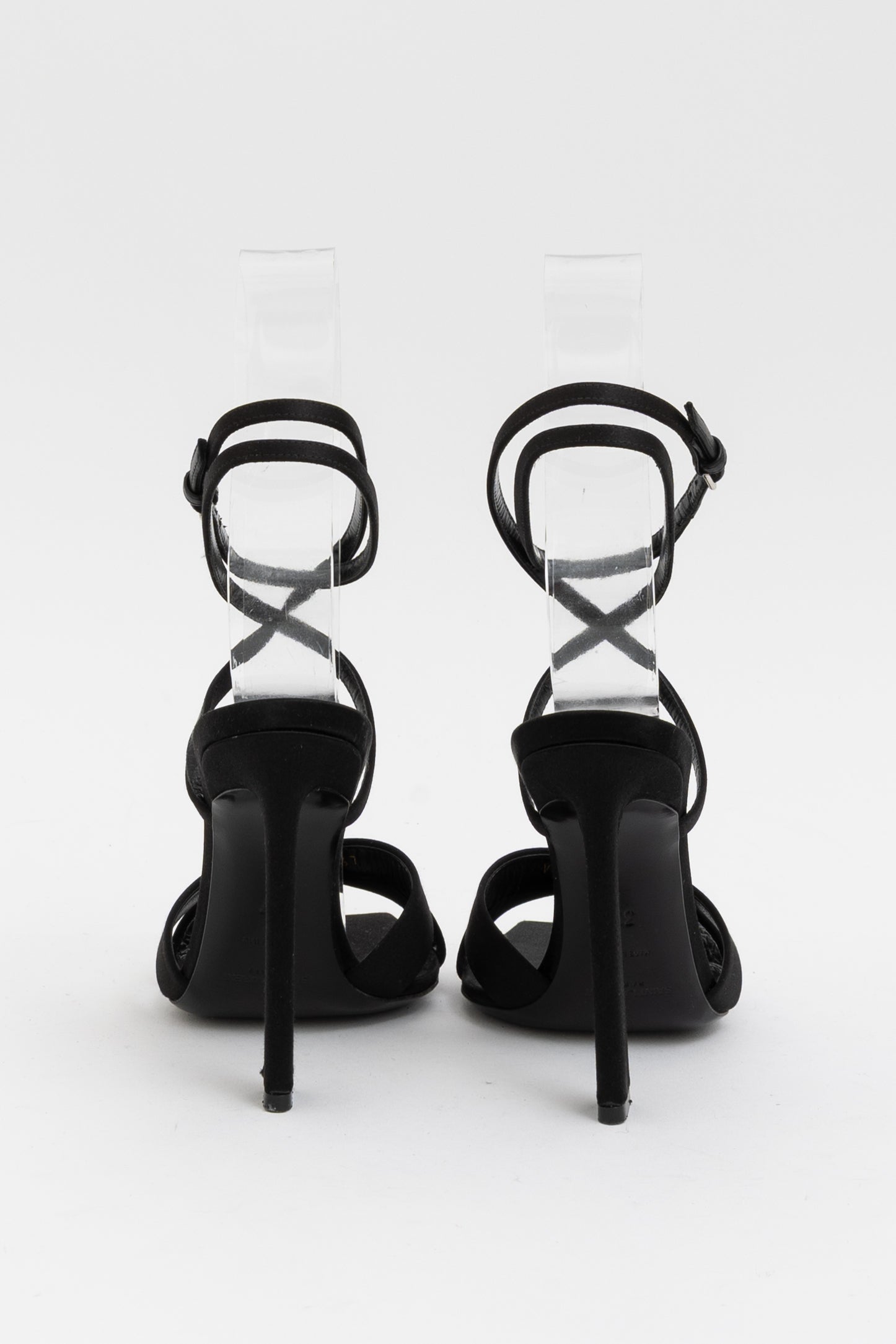 Corinne Satin Crêpe Sandals