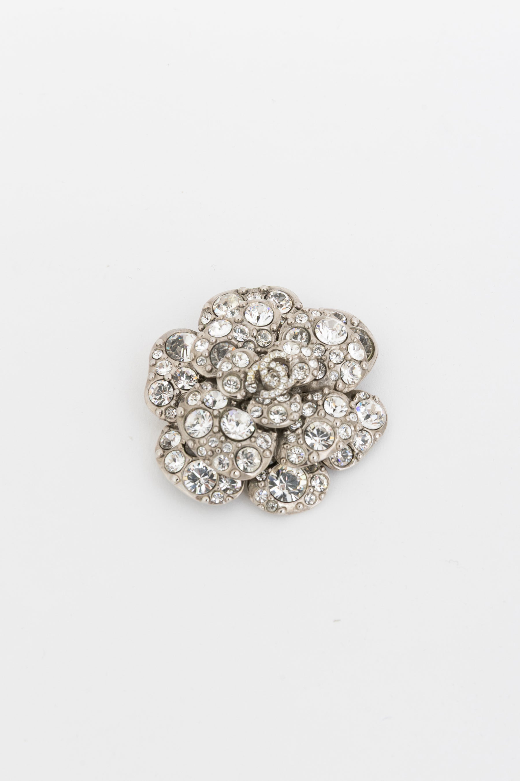 Camelia Crystal Brooch