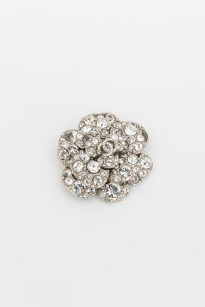 Camelia Crystal Brooch