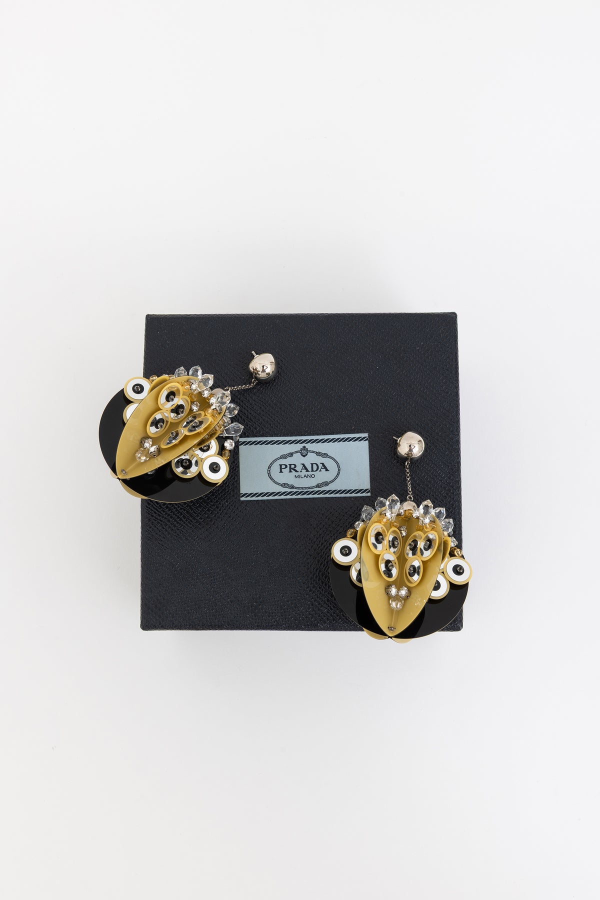 Orecchini Pailettes Ricamo Earrings