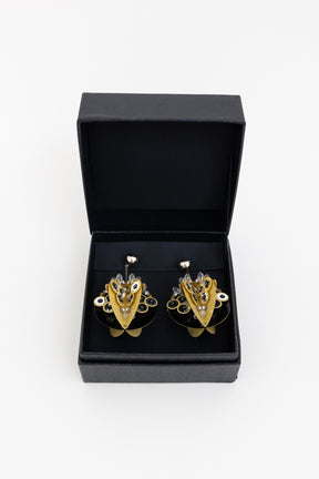 Orecchini Pailettes Ricamo Earrings