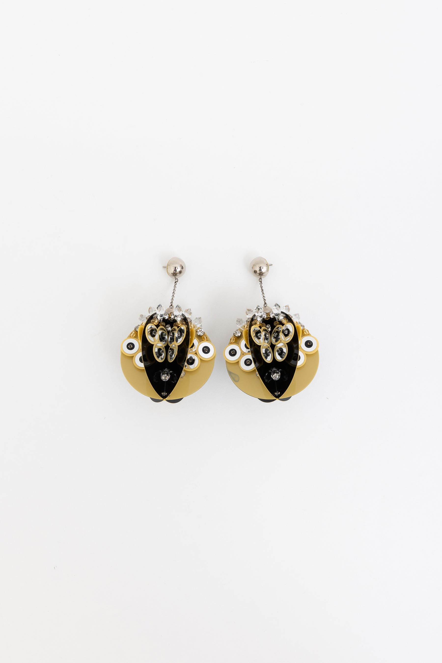 Orecchini Pailettes Ricamo Earrings